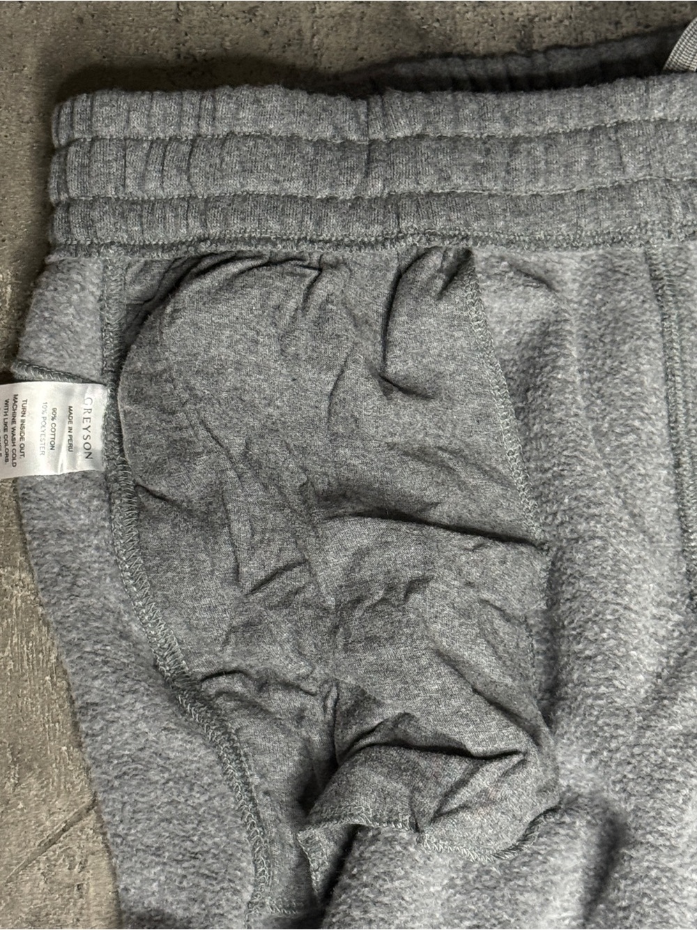 Greyson Aspen Melange Jogger smoke heather gray size M NWOT - Picture 9 of 10